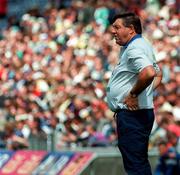 8 June 1997; Offaly manager Michael 'Babs' Keating during the GAA Leinster Senior Hurling Championship Quarter-Final match between Offaly and Laois at Croke Park in Dublin. Photo by Damien Eagers/Sportsfile