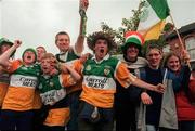 31 August 1997; Offaly fans prior to the GAA Football All-Ireland Senior Championship Semi-Final match between Mayo and Offaly at Croke Park in Dublin. Photo by Ray McManus/Sportsfile