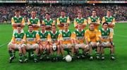 31 August 1997; The Offaly Senior Team prior to the GAA Football All-Ireland Senior Championship Semi-Final match between Mayo and Offaly at Croke Park in Dublin. Photo by Ray McManus/Sportsfile