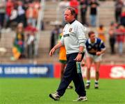 22 June 1997; Donegal manager P.J McGowan during the Ulster GAA Football Senior Championship Semi-Final match between Cavan and Donegal at St. Tiernach's Park in Clones, Monaghan. Photo by David Maher/Sportsfile