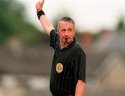 20 July 1997; Referee Niall Barrett during the GAA Munster Senior Football Championship Final match between Kerry and Clare at LIT Gaelic Grounds in Limerick. Photo by Matt Browne/Sportsfile