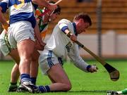 8 June 1997; Ricky Cashin of Laois in action against Kevin Martin of Offaly during the GAA Leinster Senior Hurling Championship Quarter-Final match between Offaly and Laois at Croke Park in Dublin. Photo by David Maher/Sportsfile