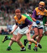 1 September 1996; Rod Guiney of Wexford in action during the GAA All-Ireland Senior Hurling Championship Final match between Wexford and Limerick at Croke Park in Dublin. Photo by David Maher/Sportsfile