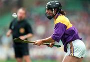 22 June 1997; Sean Flood of Wexford during the GAA Leinster Senior Hurling Championship Semi-Final match between Wexford and Offaly at Croke Park in Dublin. Photo by Ray McManus/Sportsfile