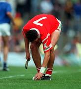 8 June 1997; Sean OG O'halpin of Cork during the GAA Munster Senior Football Championship Semi-Final match between Clare and Cork at Gaelic Grounds in Limerick. Photo by Ray McManus/Sportsfile