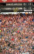 6 July 1997; Tipperary Fans celebrate during the GAA Munster Senior Hurling Championship Final match between Clare and Tipperary at Páirc Uí Chaoimh in Cork. Photo by Ray McManus/Sportsfile