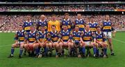 17 August 1997; Tipperary team portrait prior to the GAA All-Ireland Senior Hurling Championship Semi-Final match between Tipperary and Wexford at Croke Park in Dublin. Photo by Ray McManus/Sportsfile