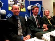 Tommy Carr of Dublin with John Bailey to his left. Photo by Ray McManus/Sportsfile