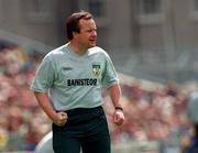 15 June 1997; Offaly manager Tommy Lyons during the Leinster GAA Senior Football Championship Quarter-Final match between Offaly and Wicklow at Croke Park in Dublin. Photo by David Maher/Sportsfile