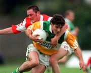 29 June 1997; Vinny Claffey of Offaly during the Leinster GAA Senior Football Championship Semi-Final match between Offaly and Louth at Páirc Tailteann in Navan, Co Meath. Photo by Ray McManus/Sportsfile
