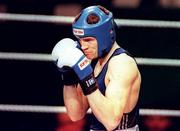 12 March 1999; Alan Reynolds during the IABA National Boxing Championships at the National Stadium in Dublin. Photo by Ray Lohan/Sportsfile