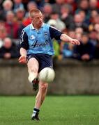 14 March 1999; Declan Darcy of Dublin during the Church and General National Football League Division 1 match between Dublin and Galway at Parnell Park in Dublin. Photo by Brendan Moran/Sportsfile