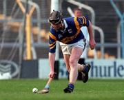 21 March 1999; Eamon Corcoran of Tipperary during the Church and General National Hurling League Division 1B match between Tipperary and Wexford at Semple Stadium in Thurles, Tipperary. Photo by Ray McManus/Sportsfile