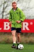 25 March 1999; Gary Doherty during Republic of Ireland U20 Squad Training at the AUL Grounds in Clonshaugh, Dublin. Photo by David Maher/Sportsfile