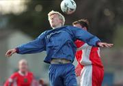 21 March 1999; Glen Fitzpatrick of UCD in action against Cork City during the Harp Lager National League Premier Division match between UCD and Cork City at Belfield Park in Dublin. Photo by David Maher/Sportsfile