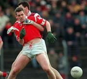 14 February 1999; Liam Honohan of Cork during the Allianz National Football League Division 1 match between Cork and Galway at Páirc Uí Rinn in Cork. Photo by Brendan Moran/Sportsfile