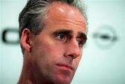24 March 1999; Manager Mick McCarthy during a Republic of Ireland Press Conference at the Forte Crescent Hotel in Dublin Airport, Dublin. Photo by David Maher/Sportsfile