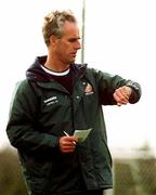 24 March 1999; Manager Mick McCarthy during Republic of Ireland Squad Training at the AUL Grounds in Clonshaugh, Dublin. Photo by David Maher/Sportsfile