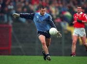 28 March 1999; Mick O'Keeffe of Dublin during the Church and General National Football League Division 1 match between Cork and Dublin at Páirc Uí Rinn in Cork. Photo by Brendan Moran/Sportsfile