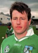 4 April 1999; Mike Houlihan of Limerick prior to the Church and General National Hurling League Division 1A match between Dublin and Limerick at Parnell Park in Dublin. Photo by Ray McManus/Sportsfile