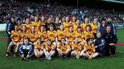 25 October 1998; The Monaghan team prior to the All-Ireland Senior Ladies Football Championship Final Replay match between Monaghan and Waterford at Croke Park in Dublin. Photo by Ray McManus/Sportsfile