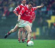 28 March 1999; Padraig O'Mahony of Cork during the Church and General National Football League Division 1 match between Cork and Dublin at Páirc Uí Rinn in Cork. Photo by Damien Eagers/Sportsfile