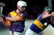 21 March 1999; Paul Codd of Wexford during the Church and General National Hurling League Division 1B match between Tipperary and Wexford at Semple Stadium in Thurles, Tipperary. Photo by Ray McManus/Sportsfile
