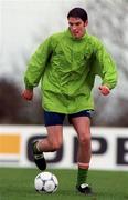 25 March 1999; Richard Sadlier during Republic of Ireland U20 Squad Training at the AUL Grounds in Clonshaugh, Dublin. Photo by David Maher/Sportsfile