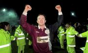 5 March 1999; Ricky O'Flaherty of Galway United celebrates after the FAI Cup quarter-final match between Galway United and St Patrick's Athletic at Terryland Park in Galway. Photo by Matt Browne/Sportsfile