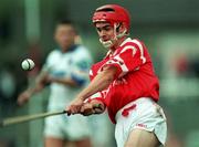 27 March 1999; Sean McGrath of Cork during the Church and General National Hurling League Division 1B match between Cork and Waterford at Páirc Uí Rinn in Cork. Photo by Brendan Moran/Sportsfile