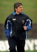 14 February 1999; Cavan manager Val Andrews during the Church and General National Football League Division 2 match between Cavan and Longford at Breffni Park in Cavan. Photo by Ray McManus/Sportsfile