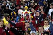 18 June 2005; Lions fans cheer on their side. British and Irish Lions Tour to New Zealand 2005, Otago v British and Irish Lions, Carisbrook Stadium, Dunedin, New Zealand. Picture credit; Richard Lane / SPORTSFILE