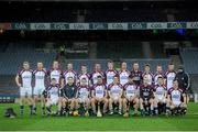 8 February 2014; The Kilnadeema-Leitrim squad. AIB GAA Hurling All Ireland Intermediate Club Championship Final, Kilnadeema-Leitrim, Galway v Rower Inistioge, Kilkenny. Croke Park, Dublin. Picture credit: Ramsey Cardy / SPORTSFILE