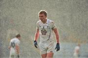 9 February 2014; Tommy Moolick, Kildare, during a hail shower in the second half. Allianz Football League, Division 1, Round 2, Cork v Kildare, Páirc Uí RInn, Cork. Picture credit: Matt Browne / SPORTSFILE