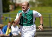 16 June 2005; John Brennan, Kilcannon, Enniscorthy, Co. Wexford, runs the 100m race, during the Special Olympics Ireland Leinster / Eastern Regional Games 2005. Morton Stadium, Santry, Dublin. Picture credit; Damien Eagers / SPORTSFILE