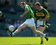 19 June 2005; Stephen Lavin, Limerick, in action against Paddy Kelly, Kerry. Bank of Ireland Munster Senior Football Championship Semi-Final, Limerick v Kerry, Gaelic Grounds, Limerick. Picture credit; Ray McManus / SPORTSFILE