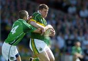 19 June 2005; Dara O'Cinneide, Kerry, in action against John Glavin. Bank of Ireland Munster Senior Football Championship Semi-Final, Limerick v Kerry, Gaelic Grounds, Limerick. Picture credit; Ray McManus / SPORTSFILE