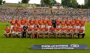 18 June 2005; The Armagh panel. Bank of Ireland Ulster Senior Football Championship Replay, Armagh v Donegal, St. Tighernach's Park, Clones, Co. Monaghan. Picture credit; Pat Murphy / SPORTSFILE