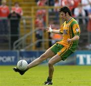 18 June 2005; Christy Toye, Donegal. Bank of Ireland Ulster Senior Football Championship Replay, Armagh v Donegal, St. Tighernach's Park, Clones, Co. Monaghan. Picture credit; Pat Murphy / SPORTSFILE
