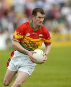 18 June 2005; Mark Carpenter, Carlow. Bank of Ireland All-Ireland Senior Football Championship Qualifier, Round 1, Carlow v Offaly, Dr. Cullen Park, Co. Carlow. Picture credit; Damien Eagers / SPORTSFILE