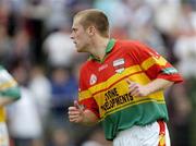 18 June 2005; Brian Carbery, Carlow. Bank of Ireland All-Ireland Senior Football Championship Qualifier, Round 1, Carlow v Offaly, Dr. Cullen Park, Co. Carlow. Picture credit; Damien Eagers / SPORTSFILE
