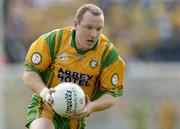18 June 2005; Adrian Sweeney, Donegal. Bank of Ireland Ulster Senior Football Championship Replay, Armagh v Donegal, St. Tighernach's Park, Clones, Co. Monaghan. Picture credit; Pat Murphy / SPORTSFILE