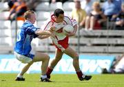 19 June 2005; Davy Harte, Tyrone, in action against Jason O'Reilly, Cavan. Bank of Ireland Ulster Senior Football Championship Semi-Final, Tyrone v Cavan, St. Tighernach's Park, Clones, Co. Monaghan. Picture credit; Pat Murphy / SPORTSFILE