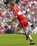 5 June 2005; Fergal Doherty, Derry. Bank of Ireland Ulster Senior Football Championship, Monaghan v Derry, St. Tighernach's Park, Clones, Co. Monaghan. Picture credit; Damien Eagers / SPORTSFILE