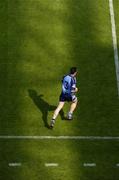 19 June 2005; Dublin's Paddy Christie makes his way onto the pitch for the second half. Bank of Ireland Leinster Senior Football Championship Semi-Final, Dublin v Wexford, Croke Park, Dublin. Picture credit; Brian Lawless / SPORTSFILE