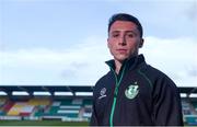 11 February 2014; Shamrock Rovers Chris Lyons in attendance at a media briefing. Tallaght Stadium, Tallaght, Co. Dublin. Picture credit: Ramsey Cardy / SPORTSFILE