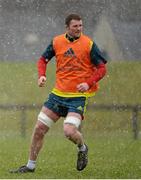 11 February 2014; Munster's Donnacha Ryan during squad training ahead of their Celtic League 2013/14, Round 14, game against Zebre on Saturday. Munster Rugby Squad Training, University of Limerick, Limerick. Picture credit: Diarmuid Greene / SPORTSFILE