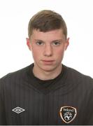 3 February 2014; Ian Giltinan, Republic of Ireland. Republic of Ireland U15 Squad Headshots, AUL Complex, Clonshaugh, Dublin. Picture credit: Brendan Moran / SPORTSFILE