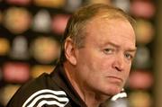 24 June 2005; Head coach Graham Henry listens to questions at a press conference ahead of the 1st Test against the British and Irish Lions. New Zealand team press conference, Heritage Hotel, Christchurch, New Zealand. Picture credit; Brendan Moran / SPORTSFILE