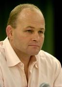 24 June 2005; Andy Robinson, assistant coach. British and Irish Lions Press Conference, Christchurch Town Hall, Christchurch, New Zealand. Picture credit; Brendan Moran / SPORTSFILE